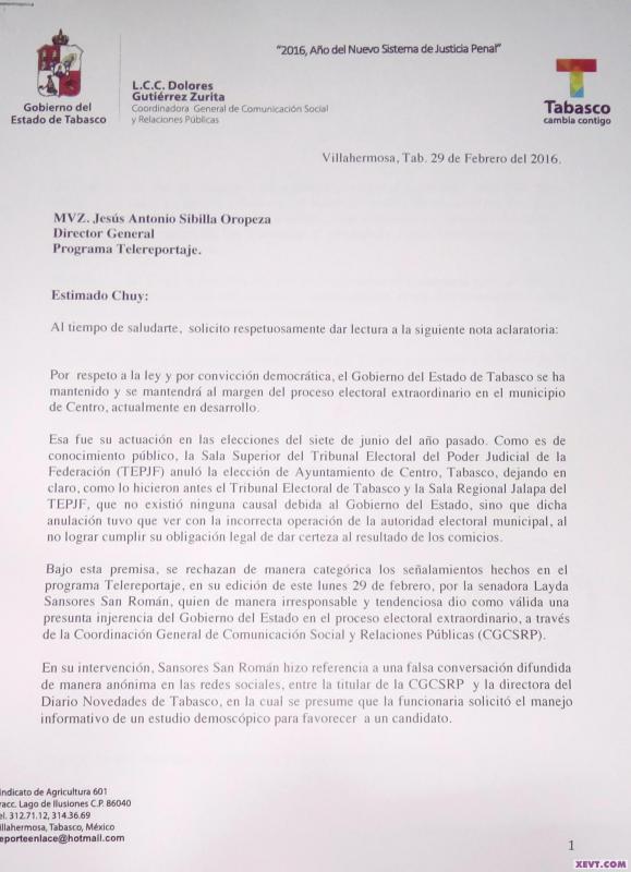 Rechaza Dolores Gutiérrez injerencia del Gobierno en elección extraordinaria