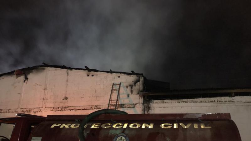 Se incendia el área de carpintería del CRESET Se incendia el área de carpintería del CRESET