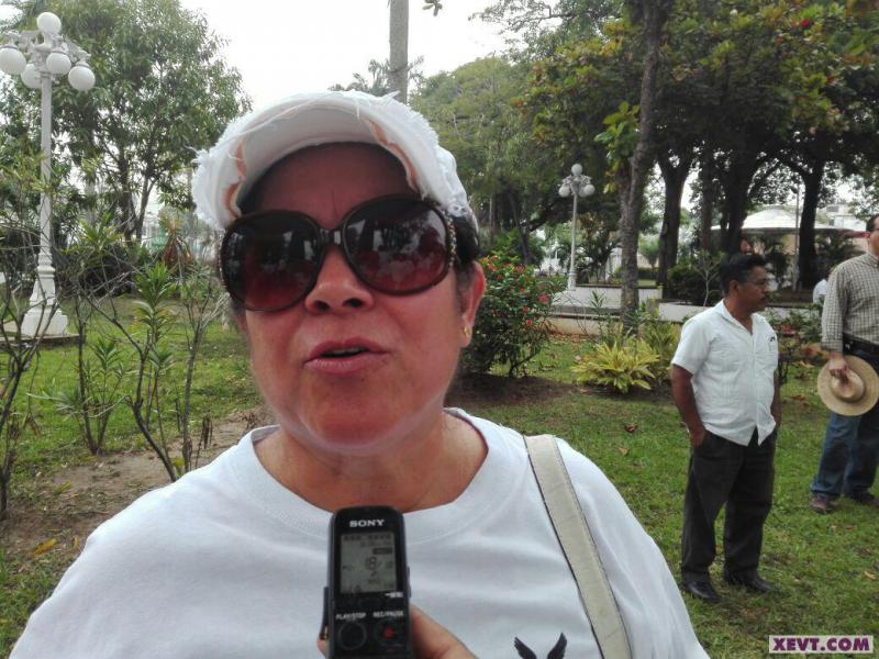 Vecinos del Fraccionamiento Plaza Villahermosa se unen a protesta por la paz de Tabasco