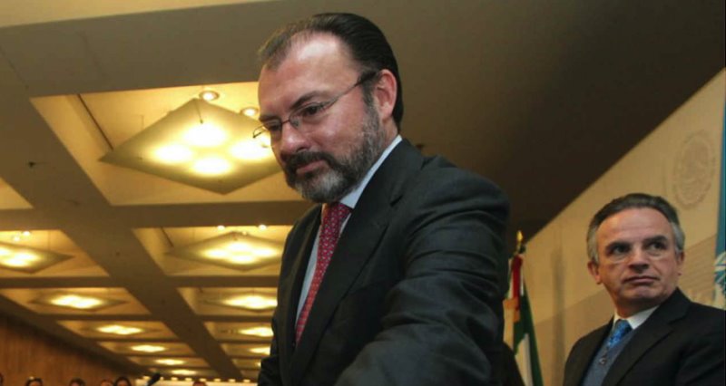 Por soberanía y dignidad México no pagará el muro: Videgaray