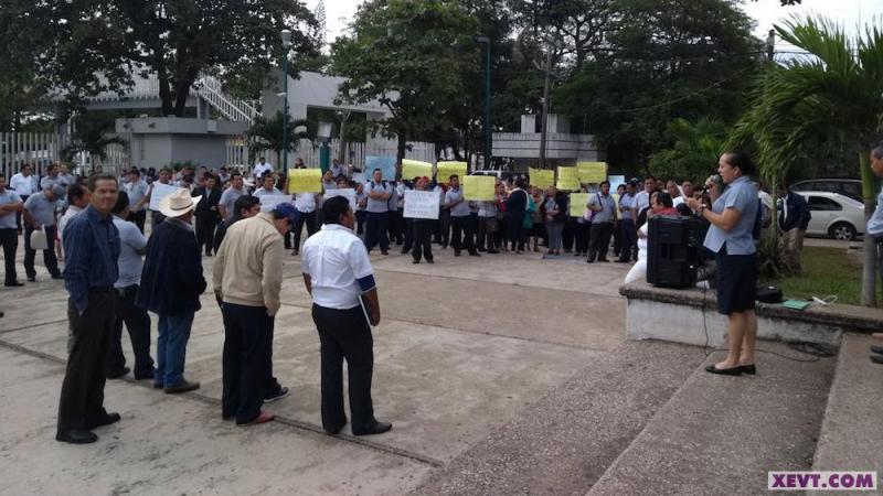 Inicia STAIUJAT manifestaciones por incumplimiento de pagos; denuncia violación del contrato colectivo Inicia STAIUJAT manifestaciones por incumplimiento de pagos; denuncia violación del contrato colectivo