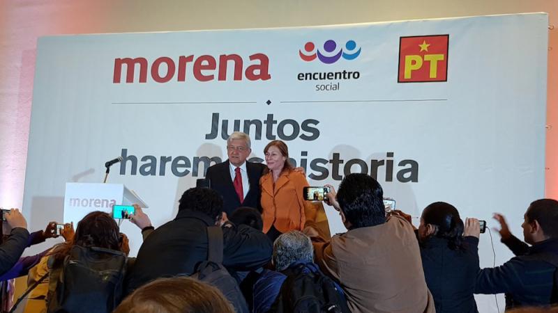 Tatiana Clouthier coordinadora de campaña de AMLO Tatiana Clouthier coordinadora de campaña de AMLO