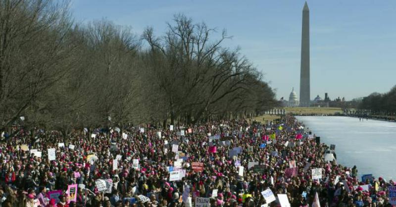 Famosas se unen a la ‘Marcha de las mujeres’ 2018