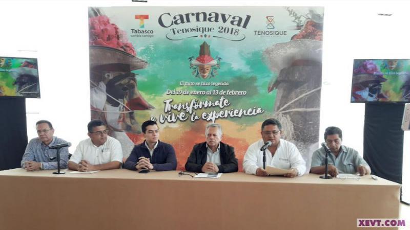 Esperan más de 35 mil turistas en el carnaval de Tenosique Esperan más de 35 mil turistas en el carnaval de Tenosique