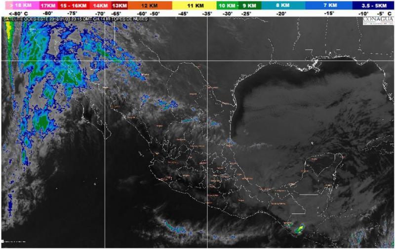 Se esperan lloviznas dispersas hoy en Tabasco Se esperan lloviznas dispersas hoy en Tabasco