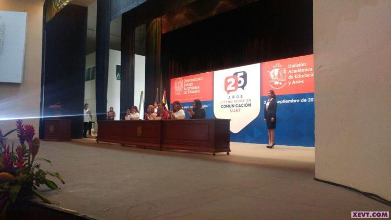 Inaugura UJAT festejos del 25 aniversario de la Licenciatura en Comunicación