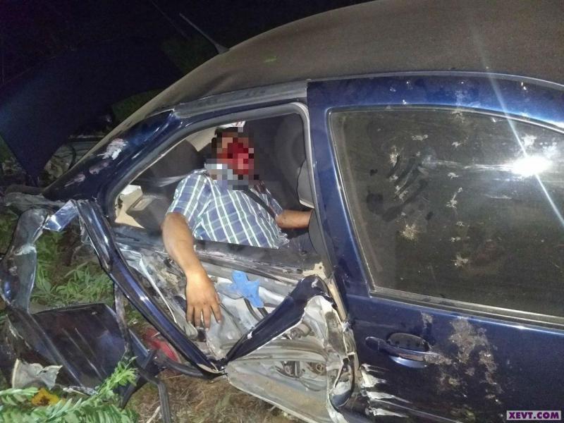 Accidente en la carretera Villahermosa-Frontera deja una persona muerta