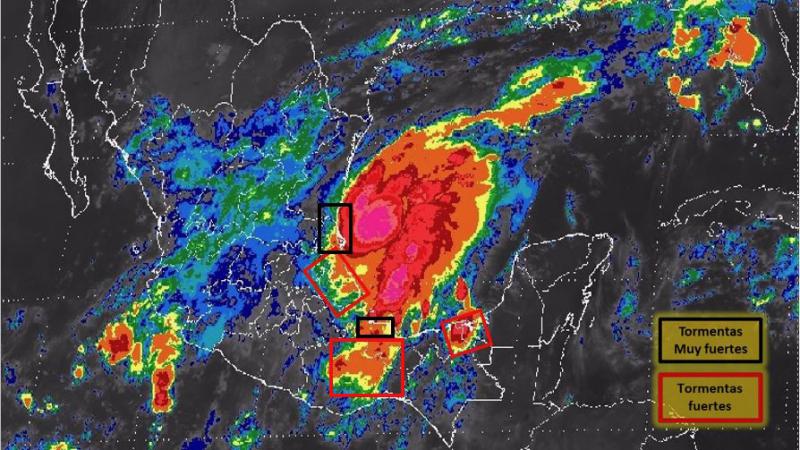 Efectos de huracán ‘Katia’ dejarán lluvias fuertes en Tabasco