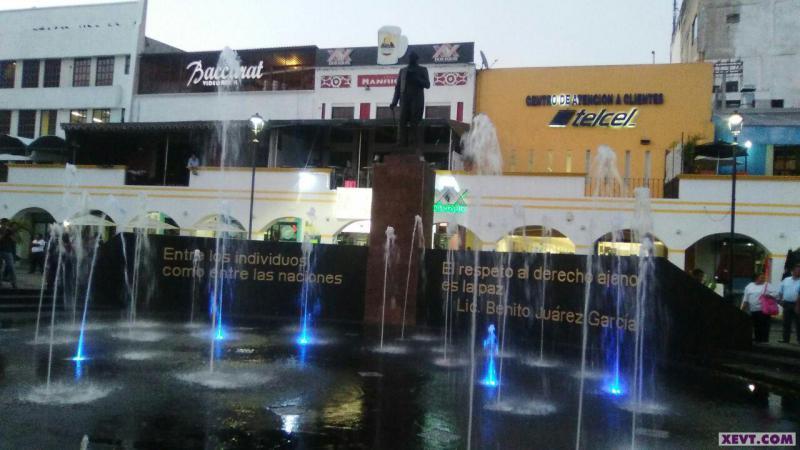 Reinauguran parque Juárez de Villahermosa Reinauguran parque Juárez de Villahermosa