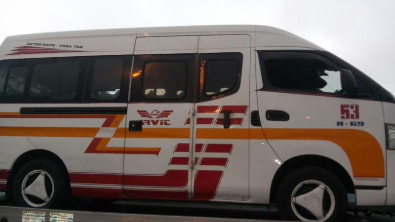 Impiden pasajeros asalto a combi del transporte público en Tamulté Impiden pasajeros asalto a combi del transporte público en Tamulté