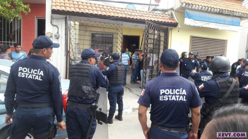 Amagan con explotar cilindro de gas, para evitar desalojo… en Villahermosa