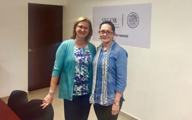 Hay nueva delegada de FOVISSTE en Tabasco