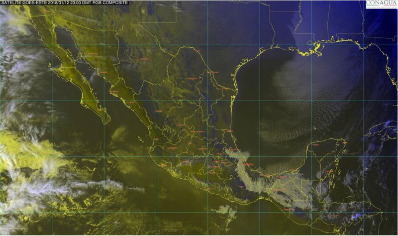 Se esperan mínimas de 14 grados para hoy en Tabasco: Conagua Se esperan mínimas de 14 grados para hoy en Tabasco: Conagua