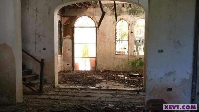 En ruinas la Casa de la Laguna