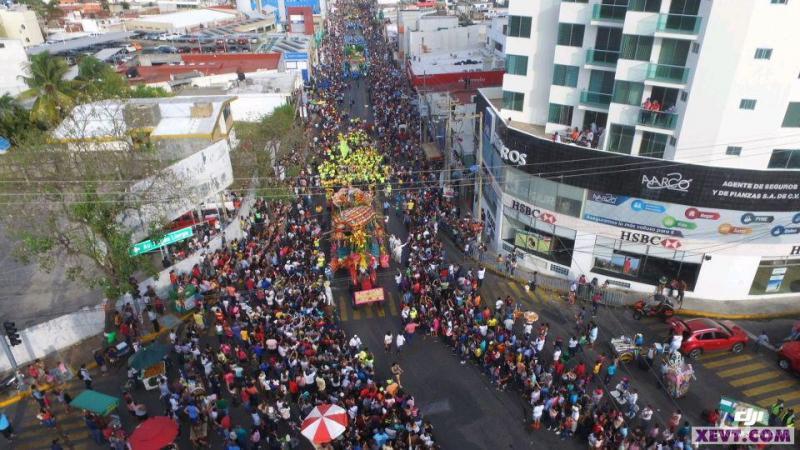 Nacajuca, el mejor carro alegórico 2018