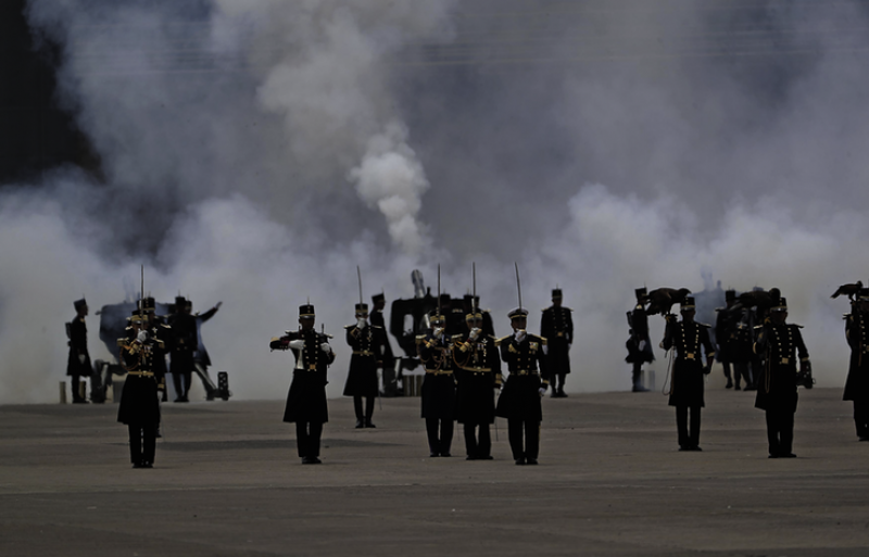 Conmemoran en Colegio Militar 170 años de Batalla de Chapultepec