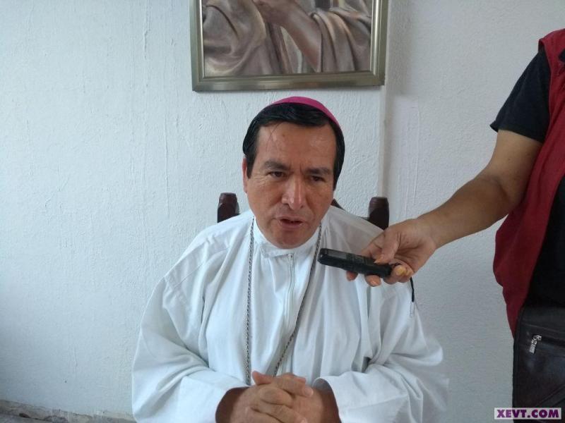 Obispo de Tabasco descarta agenda especial para atender a precandidatos