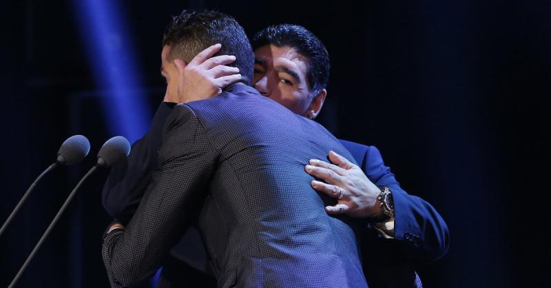 Cristiano no es el mejor jugador de la historia, afirma Maradona Cristiano no es el mejor jugador de la historia, afirma Maradona