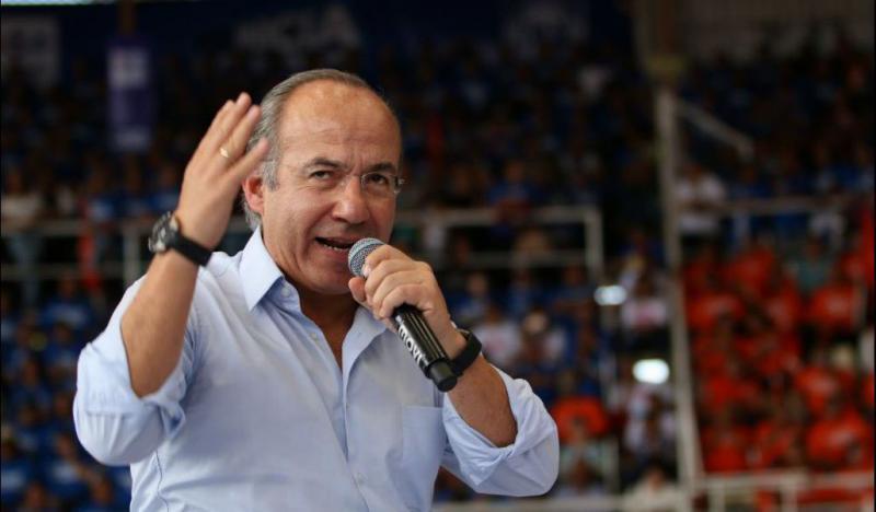 Ricardo Anaya no lee lo que aprueba: Felipe Calderón