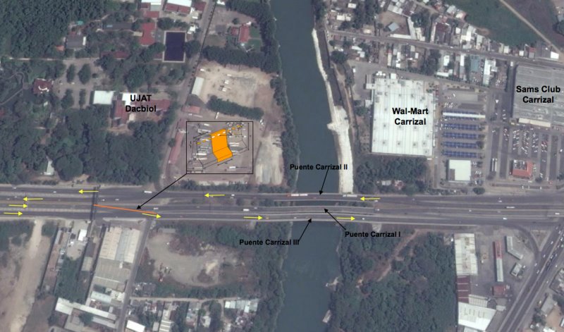 Cierran el puente Los Monos I para revisar su infraestructura Cierran el puente Los Monos I para revisar su infraestructura