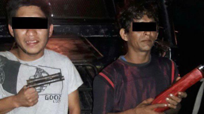 Detenidos dos integrantes de ‘Los Chivis’ tras dispararle a una patrulla en Cunduacán