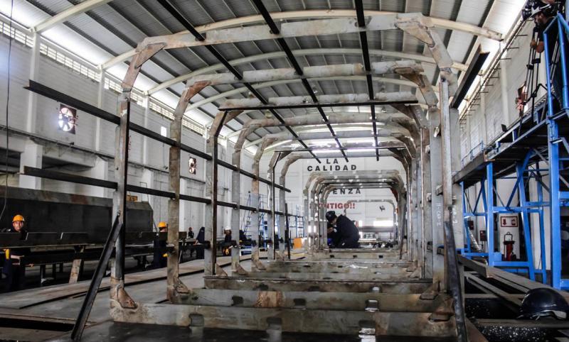 ¡A todo vapor!... Semar trabaja en construcción de barcos recolectores de sargazo ¡A todo vapor!... Semar trabaja en construcción de barcos recolectores de sargazo