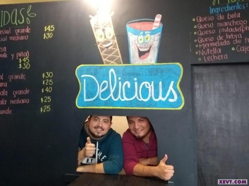 Jóvenes unen lo mejor de las Horchatas de la Catedral con las marquesitas y crean Delicious