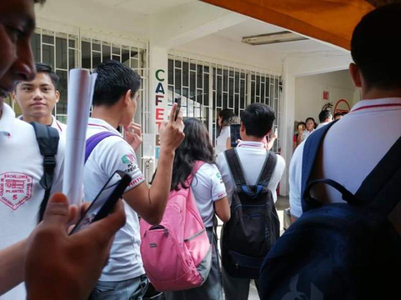 Anuncia Cobatab cambio de concesionario de cafetería del Plantel 5 tras muerte de estudiante