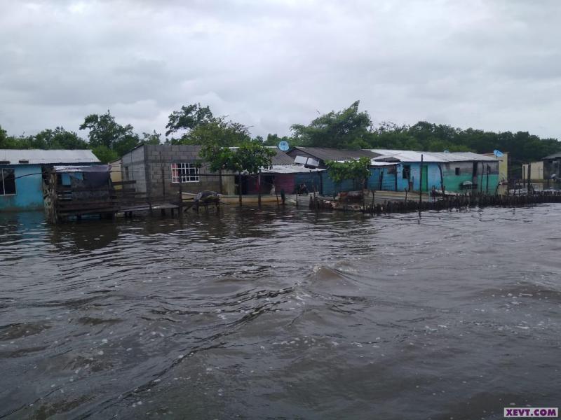 Registran afectaciones en Cárdenas, Paraíso y Comalcalco por desbordamiento de laguna