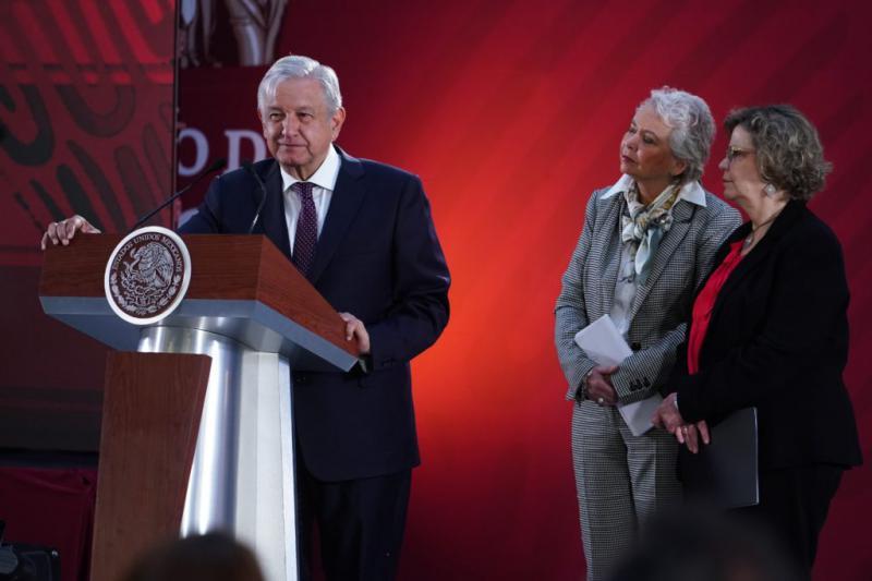 Presenta AMLO Programa para la Atención y Protección de Mujeres y Niñas