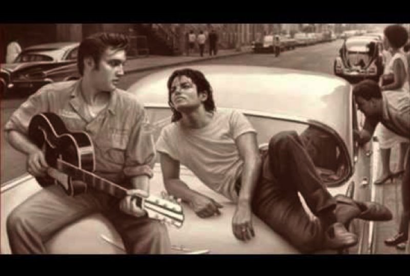 Elvis Presley y Michael Jackson, a sólo un día de distancia