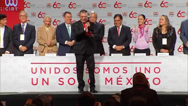Otorga la CIRT el Premio Antena, post mortem, al Lic. Jesús Antonio Sibilla Zurita