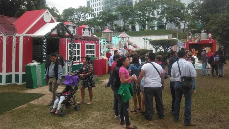 Más de una tonelada de basura se retira a diario en Villa Navidad