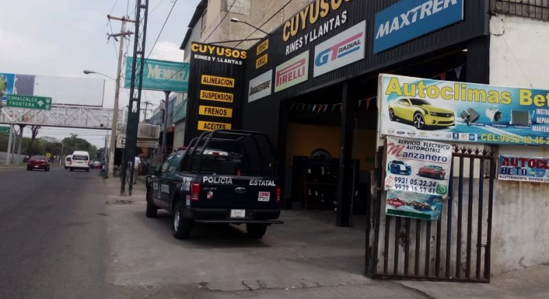 Roban en llantera de Casa Blanca Roban en llantera de Casa Blanca