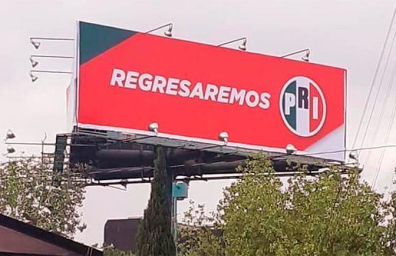 PRI tiene nuevo lema: Regresaremos