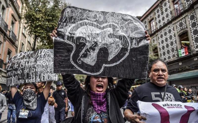 Protegerán con cadenas humanas monumentos históricos de CDMX durante marcha del 02 de octubre