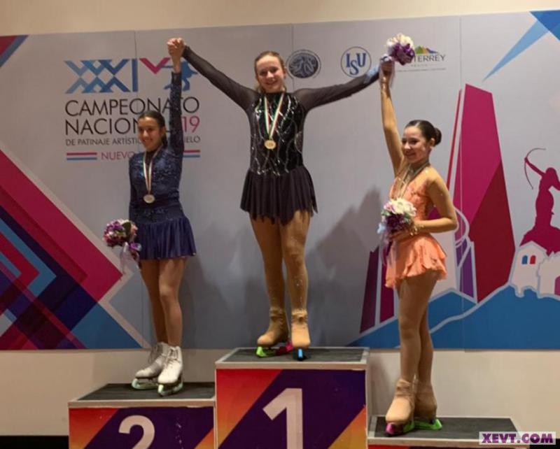 Gana tabasqueña tercer lugar en campeonato nacional de Patinaje sobre Hielo Gana tabasqueña tercer lugar en campeonato nacional de Patinaje sobre Hielo