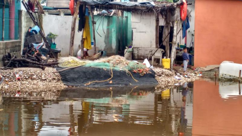 Afectados por las lluvias, denuncian falta de apoyo del Ayuntamiento de Paraíso