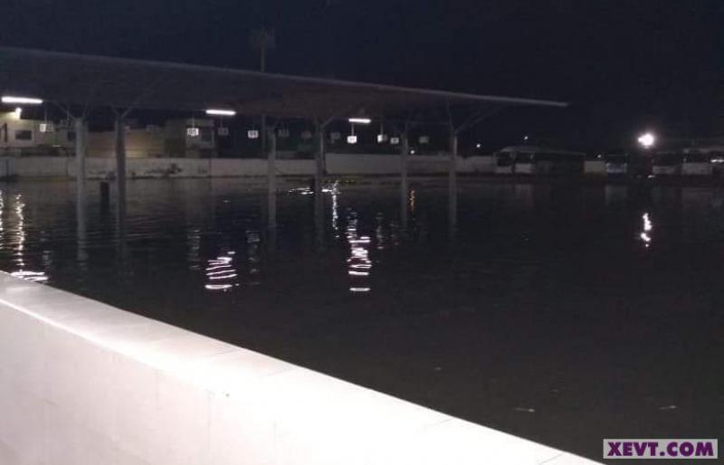 Se normaliza servicio en Central Camionera de Villahermosa tras anegación