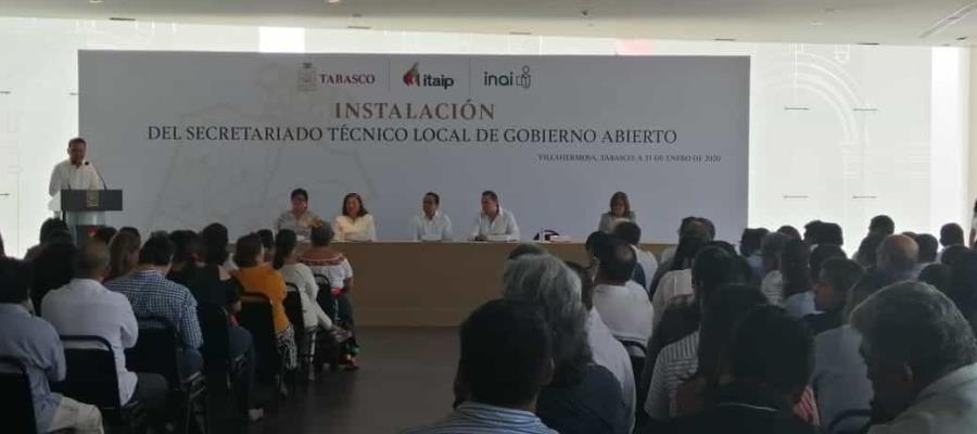 Instalan el Secretariado Técnico Local de Gobierno Abierto