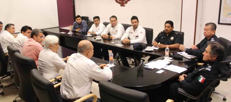 Llama secretario de seguridad a empresarios a denunciar delitos