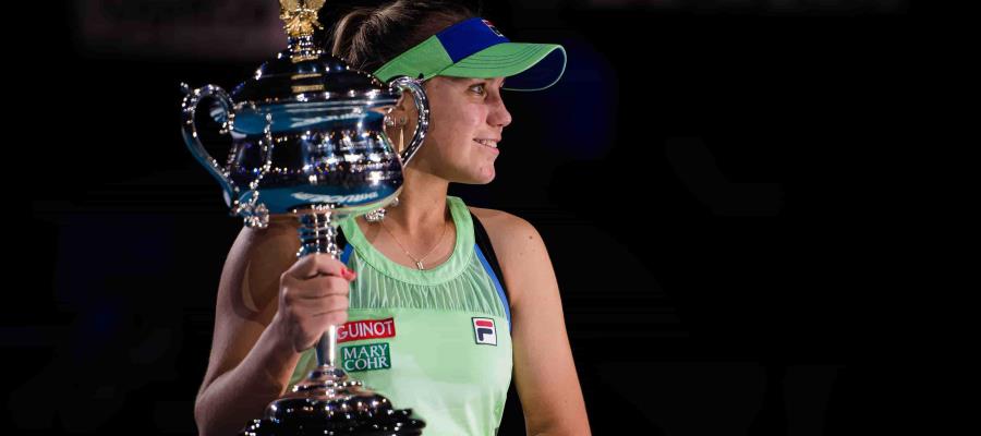 Sofía Kenin gana el Abierto Australiano a sus 21 años