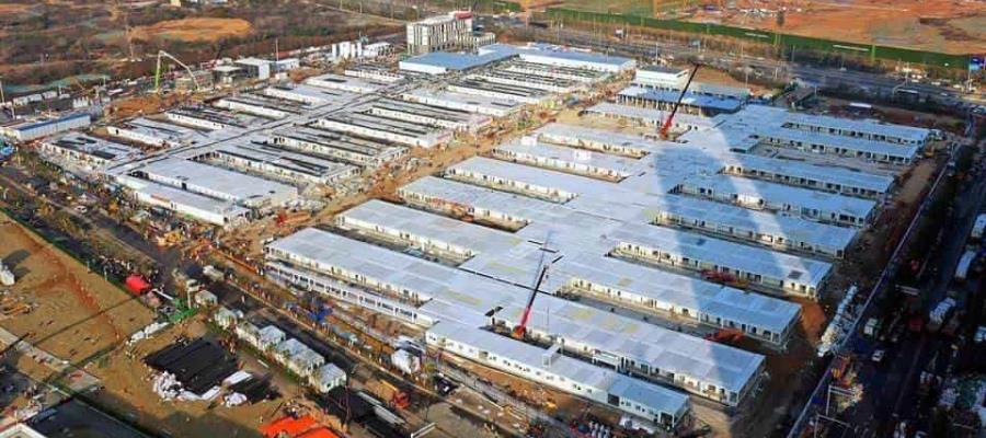 Abre China segundo hospital para tratar a enfermos con coronavirus