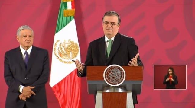 Insiste Ebrard que nunca ha habido violencia contra migrantes