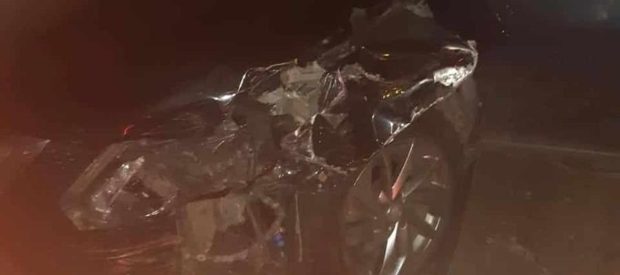 Deja seis heridos encontronazo sobre la carretera federal Paraíso - Comalcalco