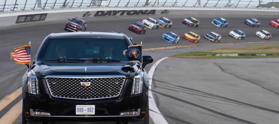 Trump realiza inauguración espectacular de las 500 millas de Daytona
