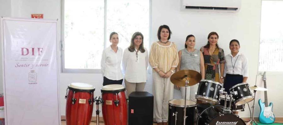 Arranca DIF Tabasco proyecto “Música para Todos”, en Centros VIDHA y CRIAT