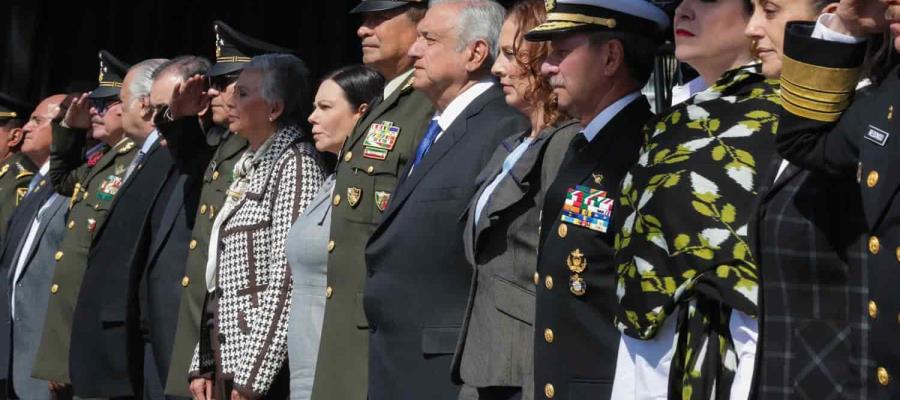 Agradece AMLO a las Fuerzas Armadas por dar la espalda al golpismo