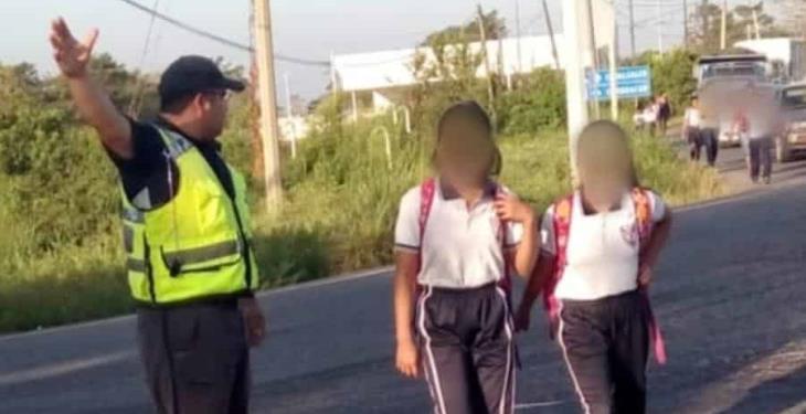 Realiza SSPC operativos de seguridad y vialidad en escuelas de Villahermosa