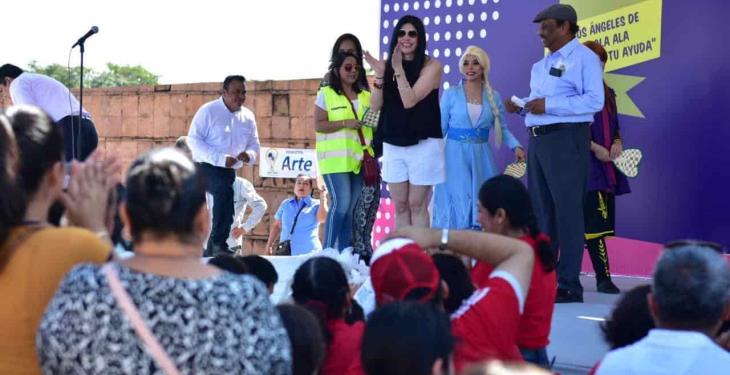 Así se vive la 5ta. colecta del Mago Chong Tall; Raquel Garza es la madrina de este año